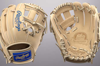 do customize and configure 2d 3d baseball gloves with zakeke or kickflip