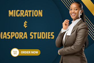 research and write about migration and diaspora studies