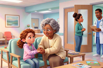 do children book illustration, children storybook illustration, kids book design