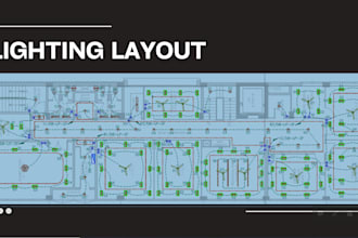 create professional lighting layouts and lux level design in autocad and dialux