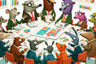 do an political or satirical cartoon