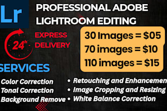 do adobe lightroom photo editing and color correction