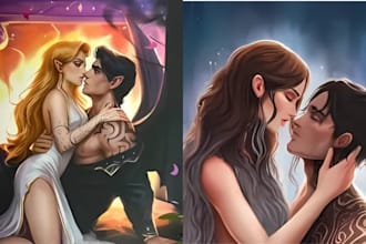 design nsfw mafia dark fantasy and paranormal romance book cover