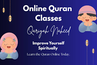 teach you quran with tajweed and proper pronunciation