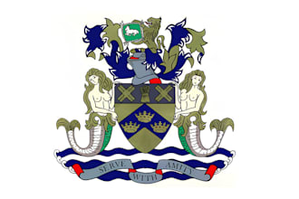 design royal heraldic family crest logo or coat of arms