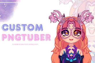 make a cute and unique pngtuber for you