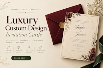 design wedding, birthday, and party invitation card