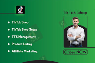 set up your tiktok shop and upload products