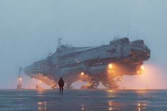 model hard surface scifi vehicles, spaceships