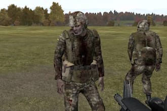create custom dayz mods including weapons , zombie , gear and script