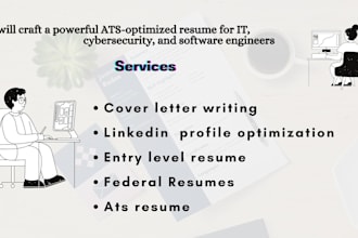 do federal resume writing, engineering resume, CV for IT, healthcare, nursing
