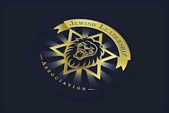 design church ministry jewish organization and religious logo