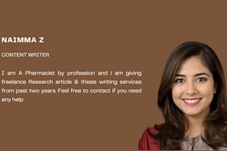 do medical and pharmacy related content writing