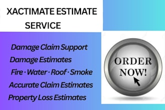 create xactimate estimates and insurance claims for damages