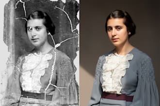 restore old photos, photo restoration and colorize