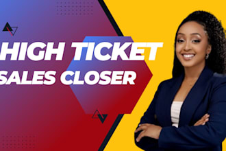 sales development representative sales closer high ticket sales deals