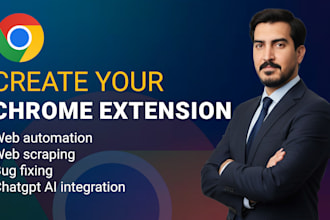 develop a custom chrome extension, ai automation chrome extension