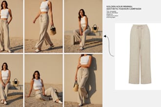 create ai fashion product photography