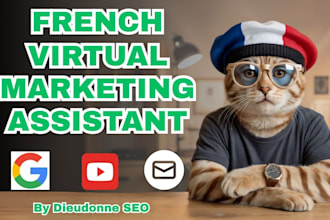 be your french virtual marketing assistant for your SEO and youtube channel