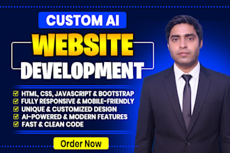 develop ai chatbots, gpt apps, ai agents and intelligent websites