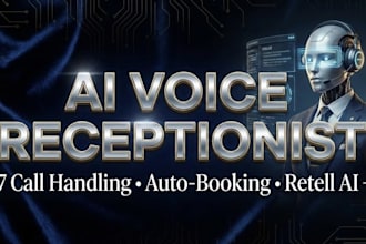 build a custom ai voice receptionist for your business using retell ai and n8n
