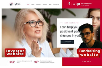 create investor relations website startup investor websites fundraising site