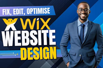 fix wix website, edit wix website issues, and optimize wix site