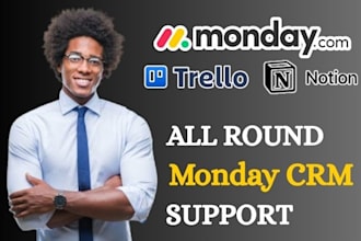 trello, monday crm, monday automation, asana, notion, clickup project management