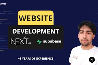create a custom nextjs website