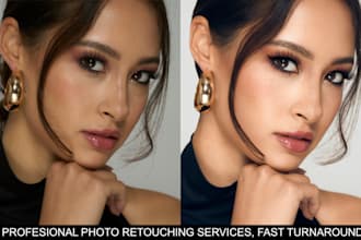 professional portrait retouching and photo editing