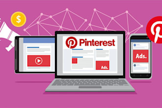 setup and grow pinterest marketing organically, manage marketing