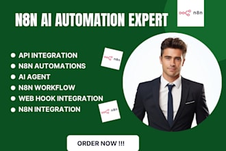 n8n ai workflow n8n ai automation n8n api integration n8n expert