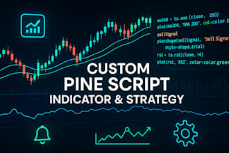 code tradingview pinescript indicator and strategy in pine script