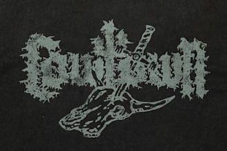 design a horror inspired death metal logo