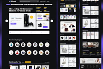 develop b2b, b2c marketplace app, b2b ecommerce app, b2b website, multi vendor