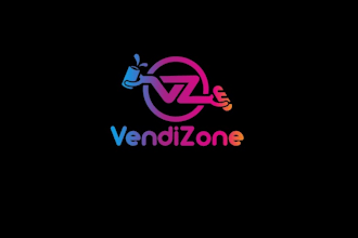 design automated vending machine retail logo