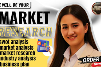 conduct market research market analysis and competitor analysis