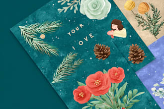 draw a christmas card template, photo christmas card