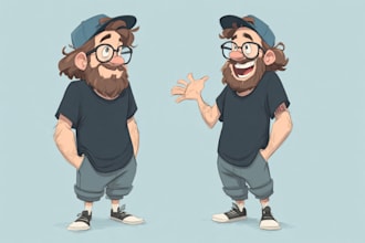 design an original cartoon character