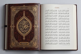 do unique arabic book cover, islamic book cover n book