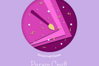 design a creative arts and crafts logo