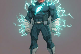 create superhero caricature for you