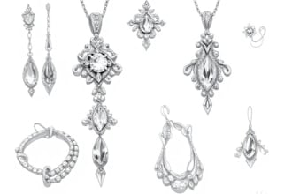 design jewelry digital sketches for you