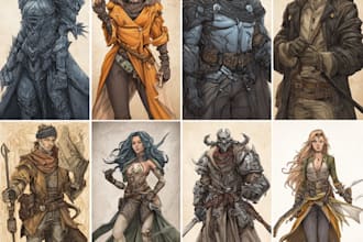 draw any fantasy character that you want