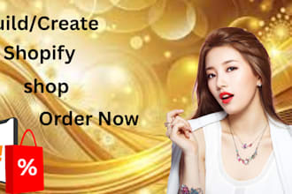 l build a responsive shopify store with eye catching design
