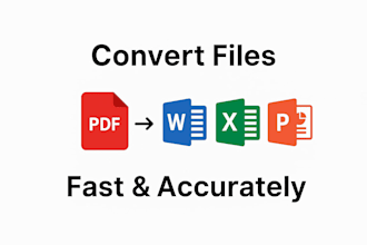 convert pdf to word, excel, or powerpoint quickly and accurately