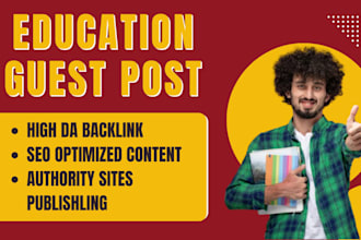 publish your guest post on high authority education blogs