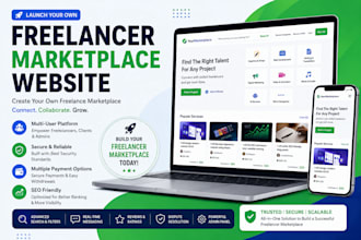 build freelance marketplace website like fiverr