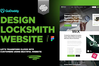 design locksmith website locksmith handyman website home security site godaddy