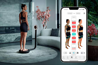 develop augmented reality app for body scan, foot scan, 3d body scanner software
